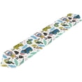 thumbnail image 1 of ColourLife Table Runner Ethnic Animals Washable Table Cloth Runner for Holiday Home Wedding Table Top Decoration 13x70 Inches, 1 of 5
