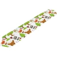 thumbnail image 1 of ColourLife Table Runner Forest Animal Washable Table Cloth Runner for Holiday Home Wedding Table Top Decoration 13x70 Inches, 1 of 5