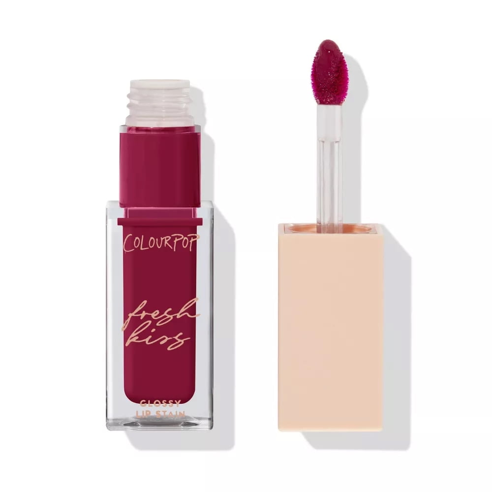 ColourPop Fresh Kiss Glossy Lip Stain in Berry Ripe, 0.06oz