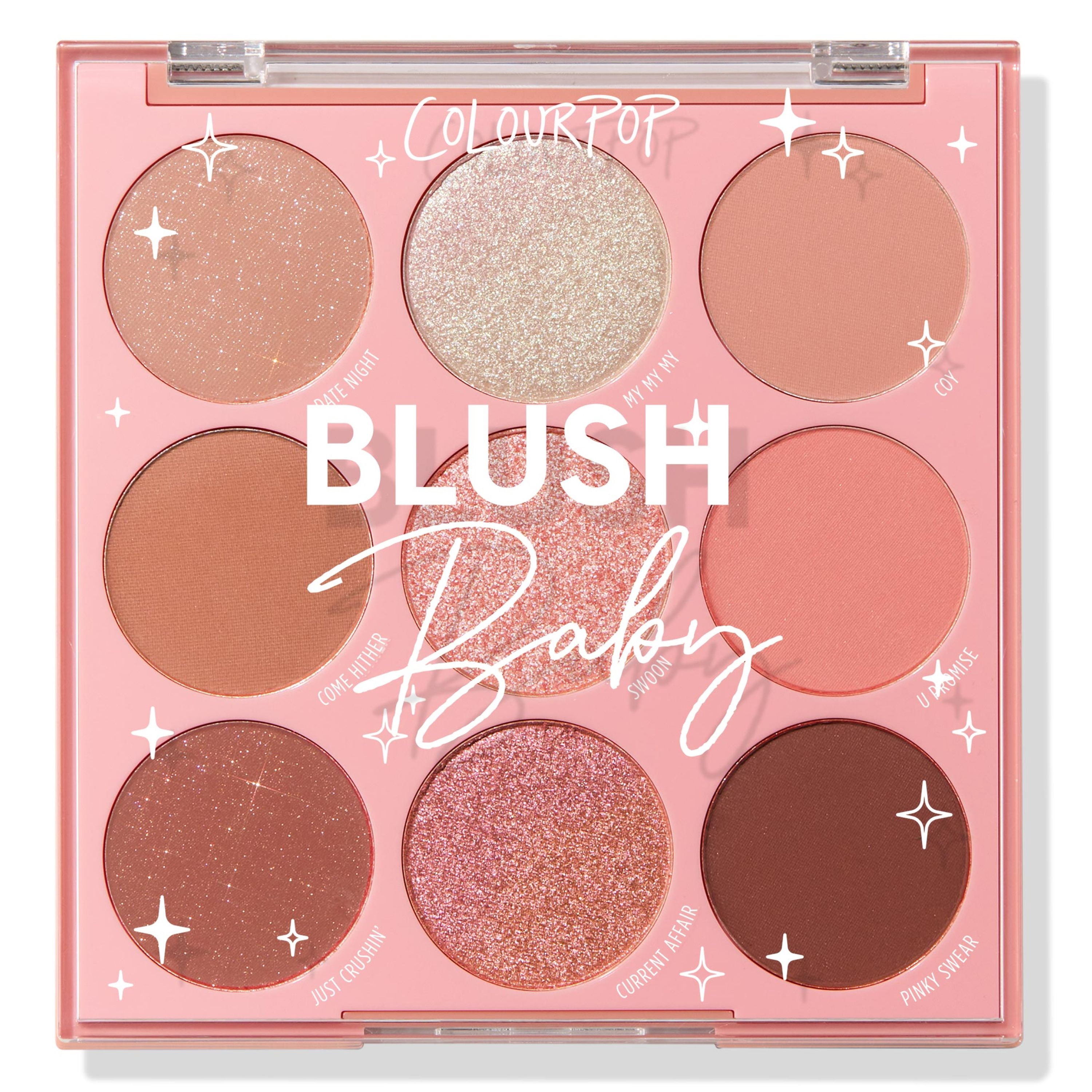 ColourPop 9 Pan Pressed Powder Palette, Blush Baby