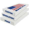 thumbnail image 1 of ColourTree 2 Inch Thick High Density 70D Upholstery Foam Cushion Sheet - Ideal for Seat Replacement, DIY Projects, Benches & Chairs, Wheelchair Cushion (Custom Sizes Available, Made in USA), 1 of 6
