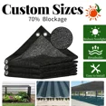 thumbnail image 1 of ColourTree 70% Shade Cloth for Plant, Custom Size 8FT x 35FT Outdoor Dog Shade Tarp, Shade Cover with Upgrade Grommets and Zip Ties, Sunblock Net for Garden Pool Carport Chicken Coop Dog, 1 of 10