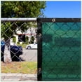 thumbnail image 1 of ColourTree 90% 2' x 5' Green Custom Size Dog Shade Cover Canopy Shade Cloth/ Privacy Screen with Grommets for Pergola, Outdoor, Patio, Garden Fence, Apartments Railing （We Make Custom Size ), 1 of 5