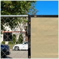 thumbnail image 1 of ColourTree 90% 9' x 10' Sand Custom Size Dog Shade Cover Canopy Shade Cloth/ Privacy Screen with Grommets for Pergola, Outdoor, Patio, Garden Fence, Apartments Railing （We Make Custom Size ), 1 of 4