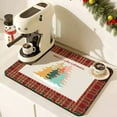thumbnail image 1 of ColourTree Chirstmas Gift Dish Drying Mat with Non-slip Rubber Backed, 1 of 4