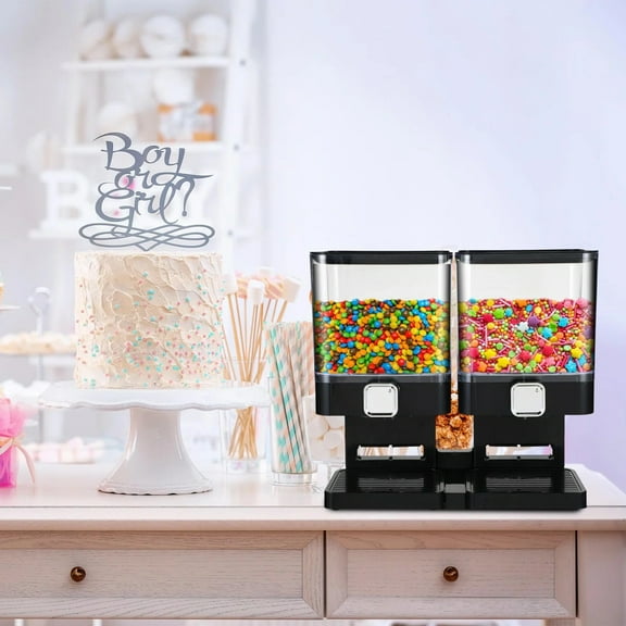 ColourTree Dry Food Cereal Dispenser Box Container