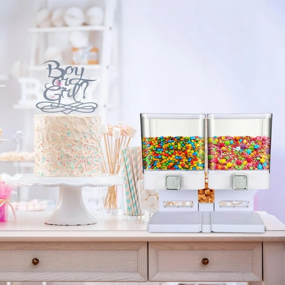 ColourTree Dry Food Cereal Dispenser Box Container