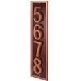 thumbnail image 1 of ColourTree Floating House Numbers Sign, Personalized Vertical or Horizontal Aluminum Plaque with a Sleek Protective Frame, Custom Modern Address Plaque for Front Door, Made in USA, 1 of 11