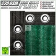 thumbnail image 1 of ColourTree Green 8' x 50' Plus Extra Heavy Duty Fence Screen Privacy Screen - Commercial Grade 220 GSM - Heavy Duty - 3 Years Warranty, 1 of 4