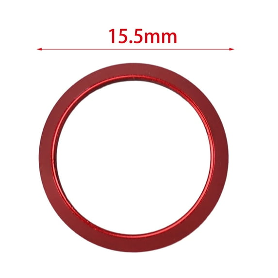 Coloured Aluminium Alloy Winding Checks Trim Ring for Rod Building & Repair Part
