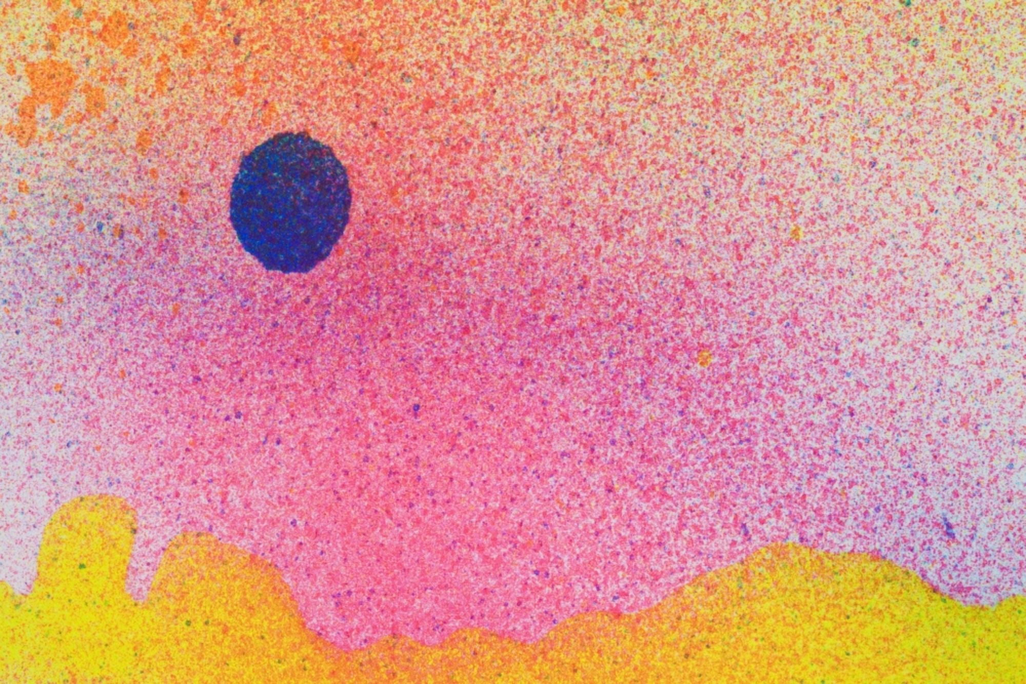 Colourful Abstract Background Canvas Art - Ken Welsh Design Pics (36 x 24)