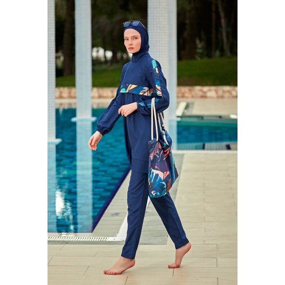 Colourful Burkini Modest Swimwear R2413 USA