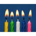 thumbnail image 1 of Colourful Candles Lit Poster Print, 1 of 2