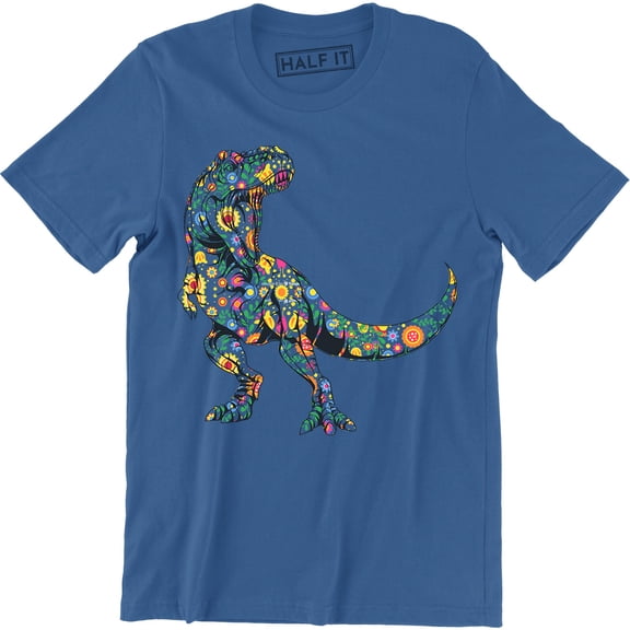 Colourful Dinosaur Spirit Wild Animal Men's Gift T-Shirt
