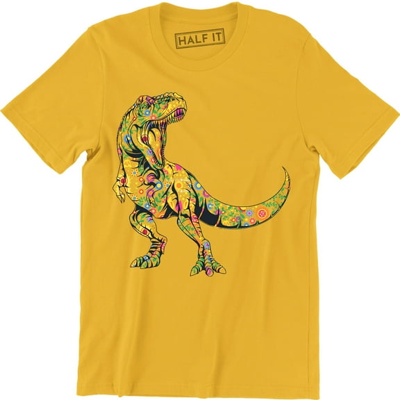 Colourful Dinosaur Spirit Wild Animal Men's Gift T-Shirt