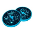 thumbnail image 1 of Colourful LED Coasters Beverage Mat With Motion Detector Auto On Off USB Powered For Night Driving Accessories, 1 of 20