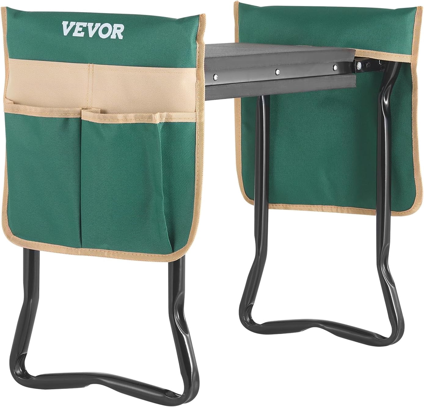 Colourfull Garden Kneeler and Seat, 330 lbs Load Capacity, 8" EVA Wide Pad, Foldable Garden Stool, Kneeling Bench for Gardening with Tool Bag, Gifts for Women, Grandparents, Seniors, Mom and Dad