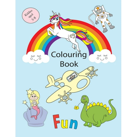 Colouring Book: Fun, (Paperback)