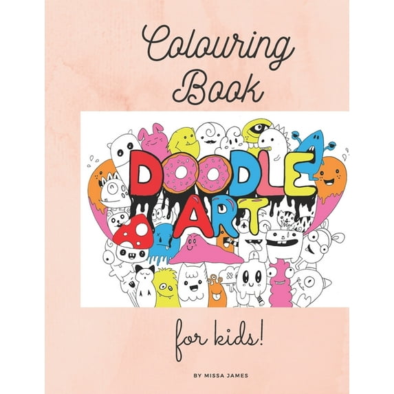 Colouring Book for kids : Doodle Art (Paperback)
