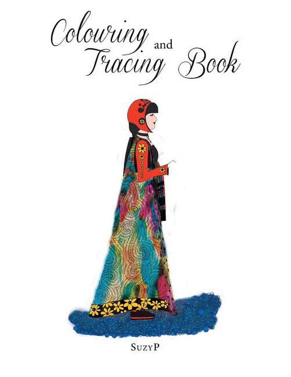 Colouring and Tracing Book (Paperback)