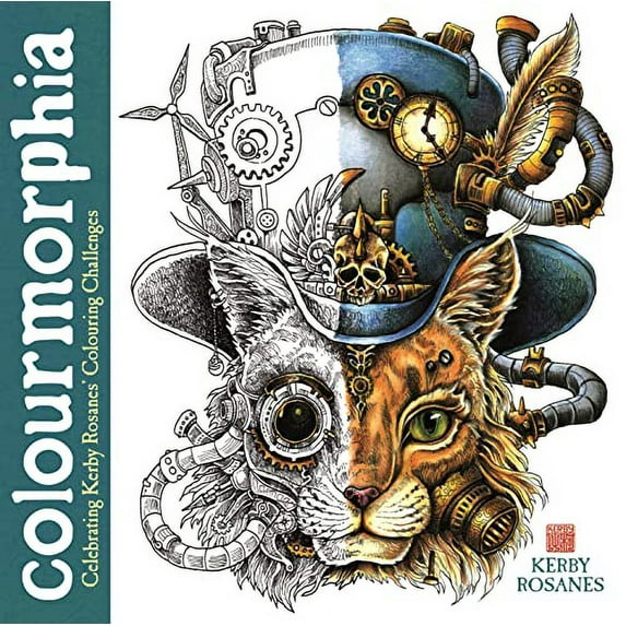 Pre-Owned Colourmorphia: Celebrating Kerby Rosanes' Colouring Challenges (Kerby Rosanes Extreme Colouring) Paperback