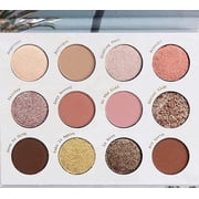 Colourpop Melrose Eyeshadow Palette Neutral Matte Metallic Glitter