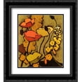 thumbnail image 1 of Colours De La Nuit I 2x Matted 20x24 Black Ornate Framed Art Print by Shirley Novak, 1 of 2