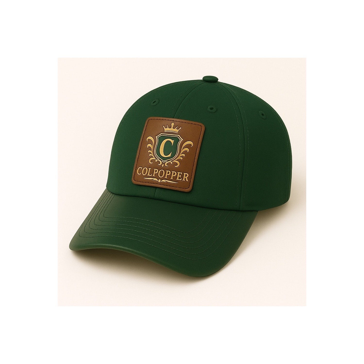 Colpopper Leather Patch Cap - Walmart.com