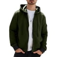 thumbnail image 1 of Colsmile Men's Hoodie Full Zip Lightweight Waffle Knit Sweatshirt Casual Long Sleeve Jacket with Pockets Spring Fall Winter, 1 of 10