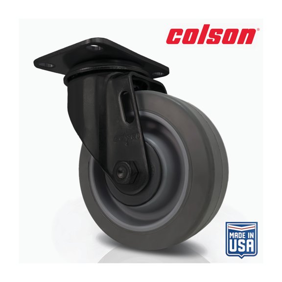 Colson 4 In Swivel Plate Caster, Part 82255 - Pack of 16