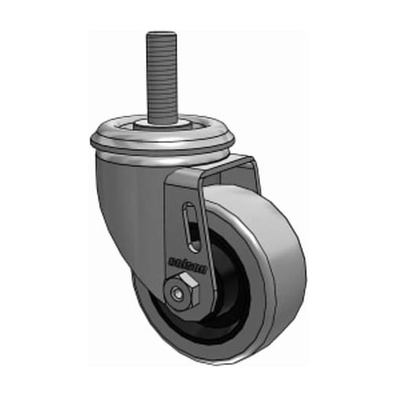 Colson Stem Caster,Swivel,3" Wheel Dia. 2.03354.42