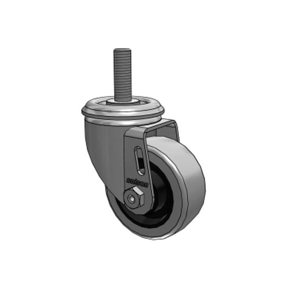 Colson Stem Caster,Swivel,3" Wheel Dia. 2.03354.42