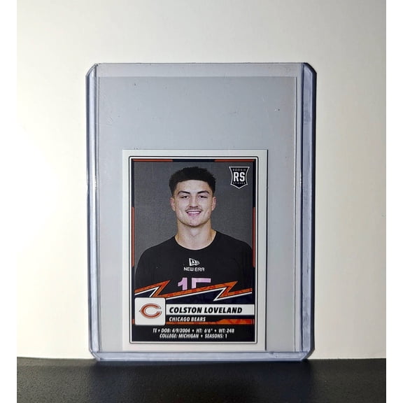 Colston Loveland Rookie 2025 Panini NFL #366 Sticker Bears