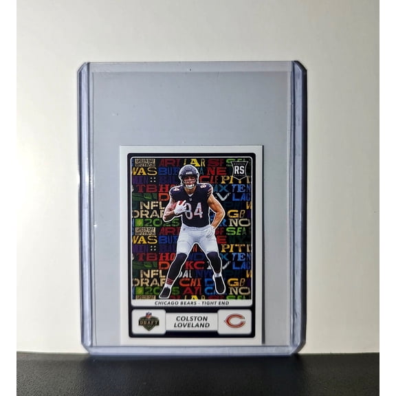 Colston Loveland Rookie 2025 Panini NFL #555 Draft Sticker Bears