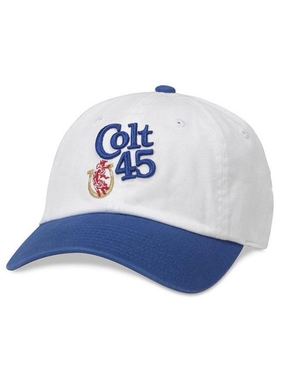 49831 Colt 45 White & Blue Strapback Hat