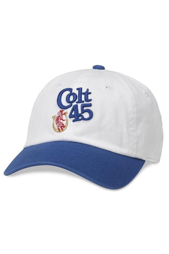 49831 Colt 45 White & Blue Strapback Hat