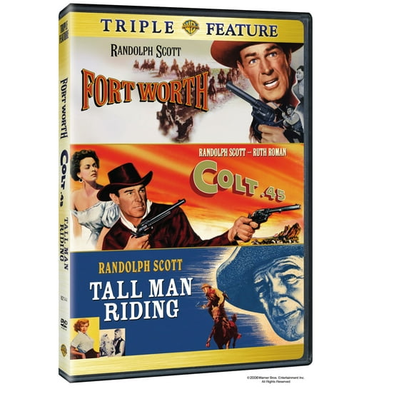 Colt 45 / Fort Worth / Tall Man Riding (DVD)