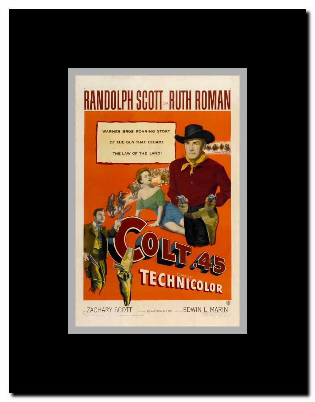 Colt .45 Framed Movie Poster