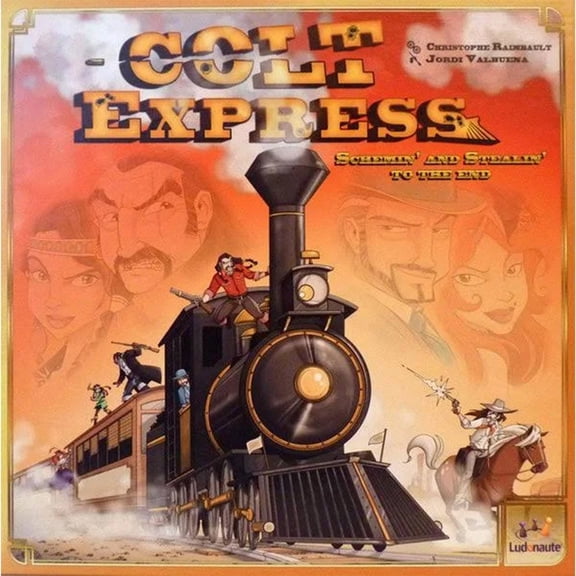 Colt Express Family Strategy Board Game for Ages 10+, from Asmodee