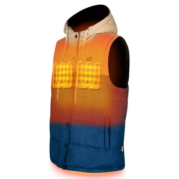 Colt Mens Heated Vest with Hood (Final Sale) by Gobi Heat