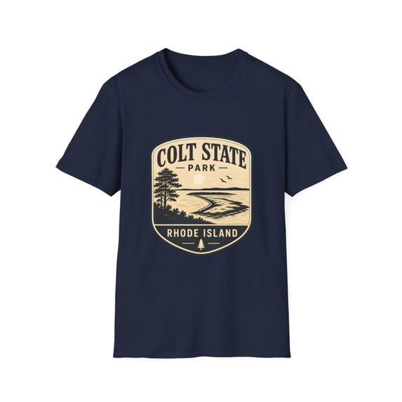 Colt State Park Rhode Island Scenic Nature Sunset Graphic T-Shirt ...