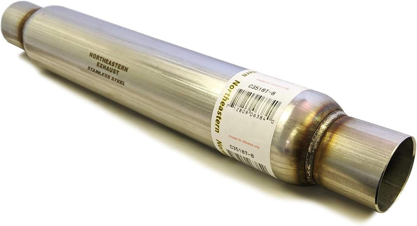 Northeastern Exhaust Exhaust 2.5" Straight Universal Glasspack Muffler