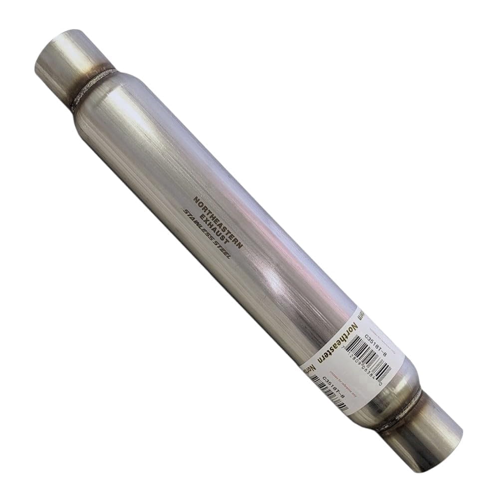 Stainless Steel Exhaust Resonator Pipe - Fits Lexus ES300, Toyota Camry & Solara V6