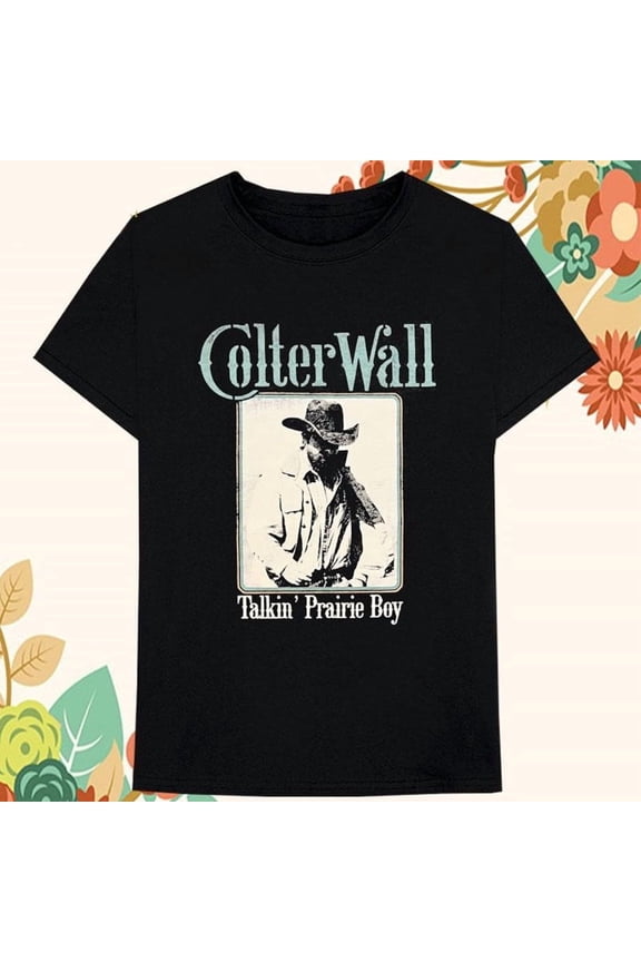 Colter Wall VTG black T-shirt Unisex tee All sizes S to 45XL TD169