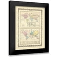 thumbnail image 1 of Colton 11x14 Black Modern Framed Museum Art Print Titled - World Animal Kingdom Industry - Colton 1855, 1 of 5