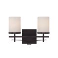 thumbnail image 1 of Colton 2-Light Bathroom Vanity Light in English Bronze, 1 of 3