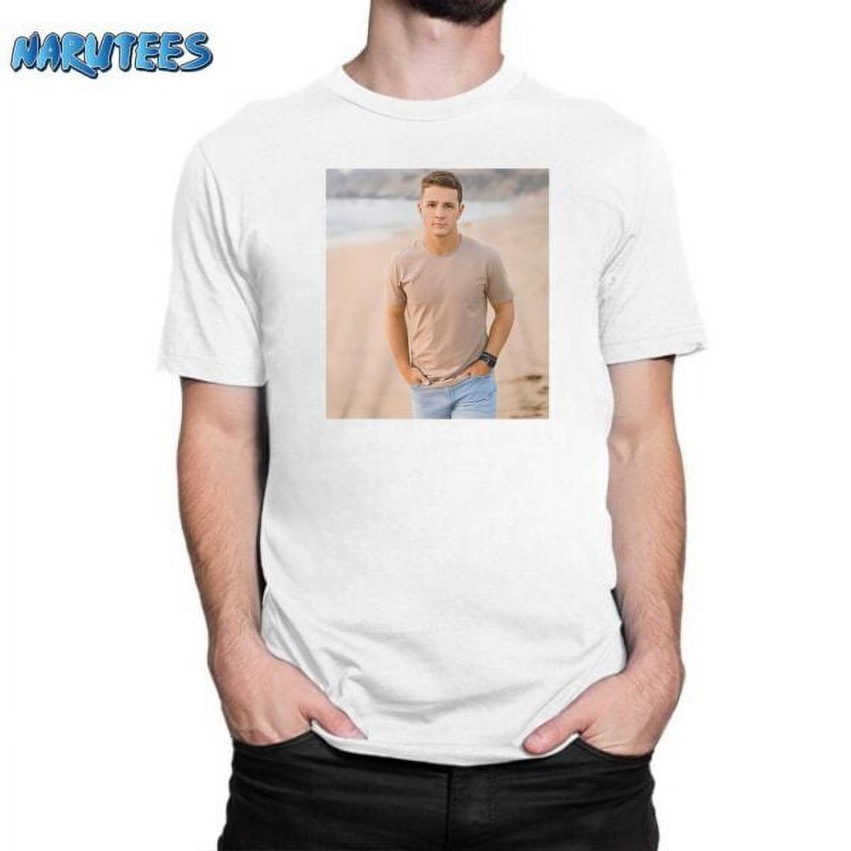 Colton Mckivitz Wearing The Brock Purdy Shirt