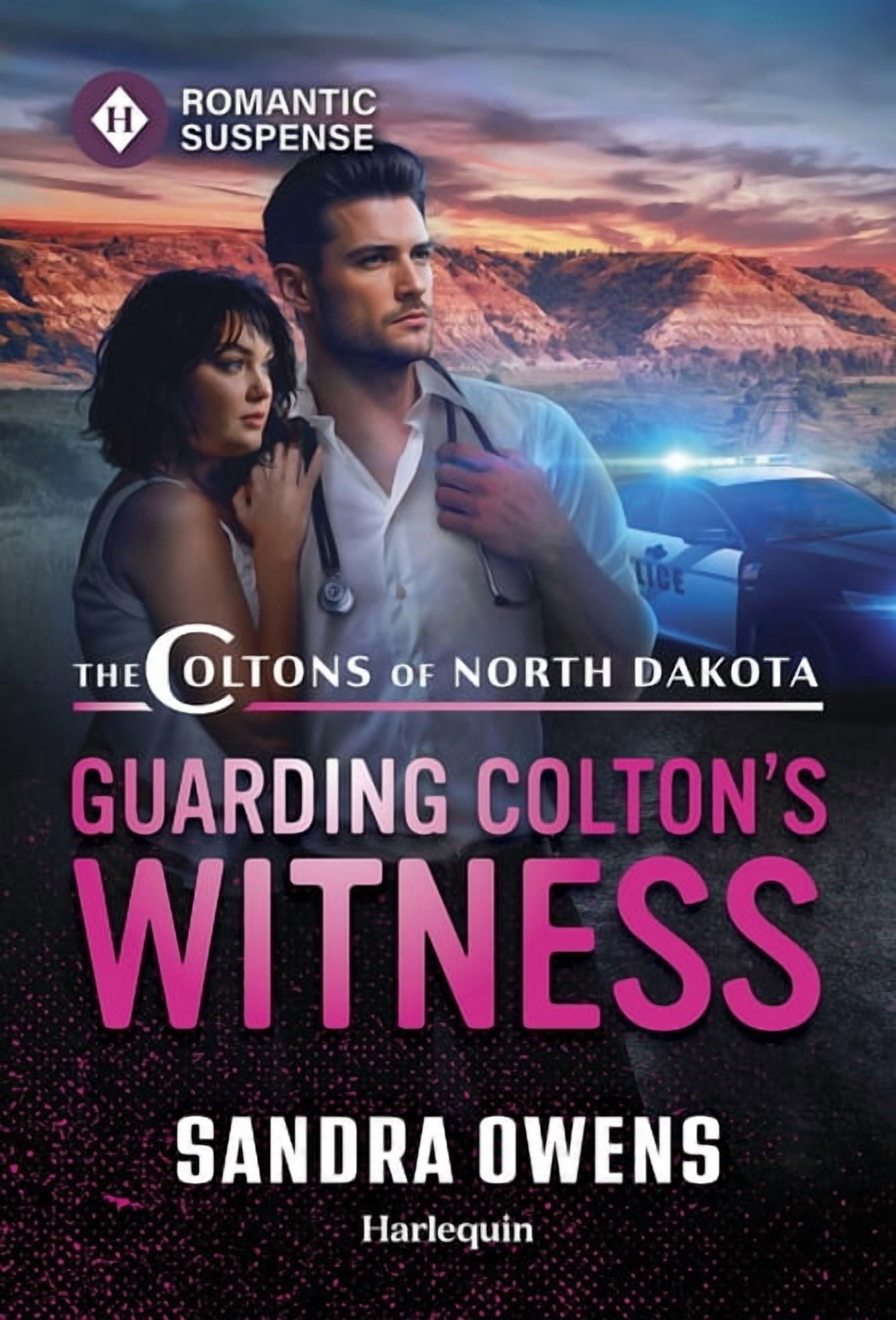 Guarding Colton's Witness, (Coltons of North Dakota, Book 2)