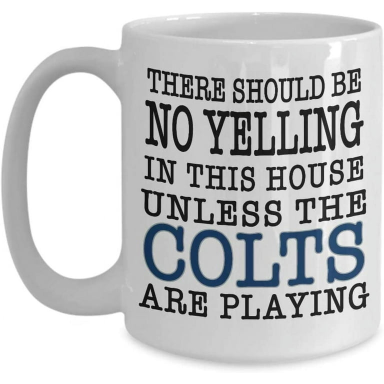 Indianapolis Colts 12 oz. Game Day Relief Coffee Mug - SWIT Sports