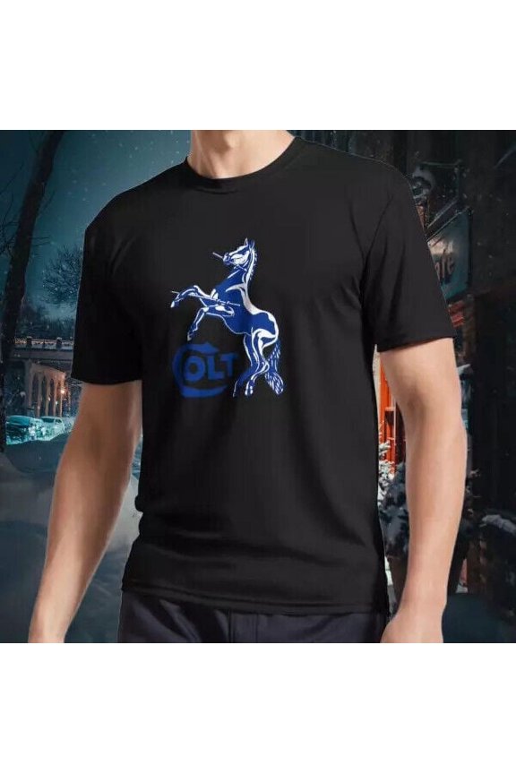 Colts Manufacturing Rampant Colt Logo Unisex T-Shirt Funny Size S to 5XL